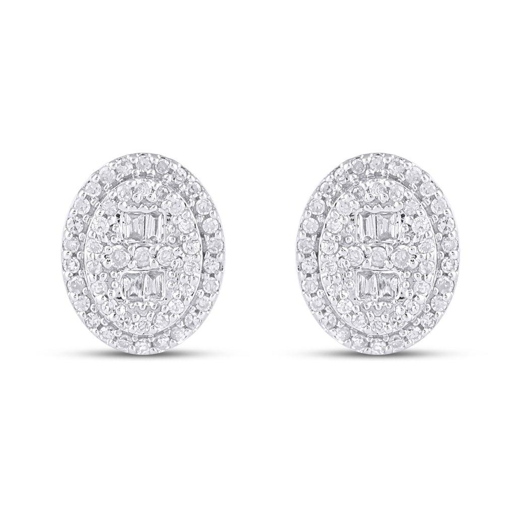 10KT 0.25CT D-EARRINGS