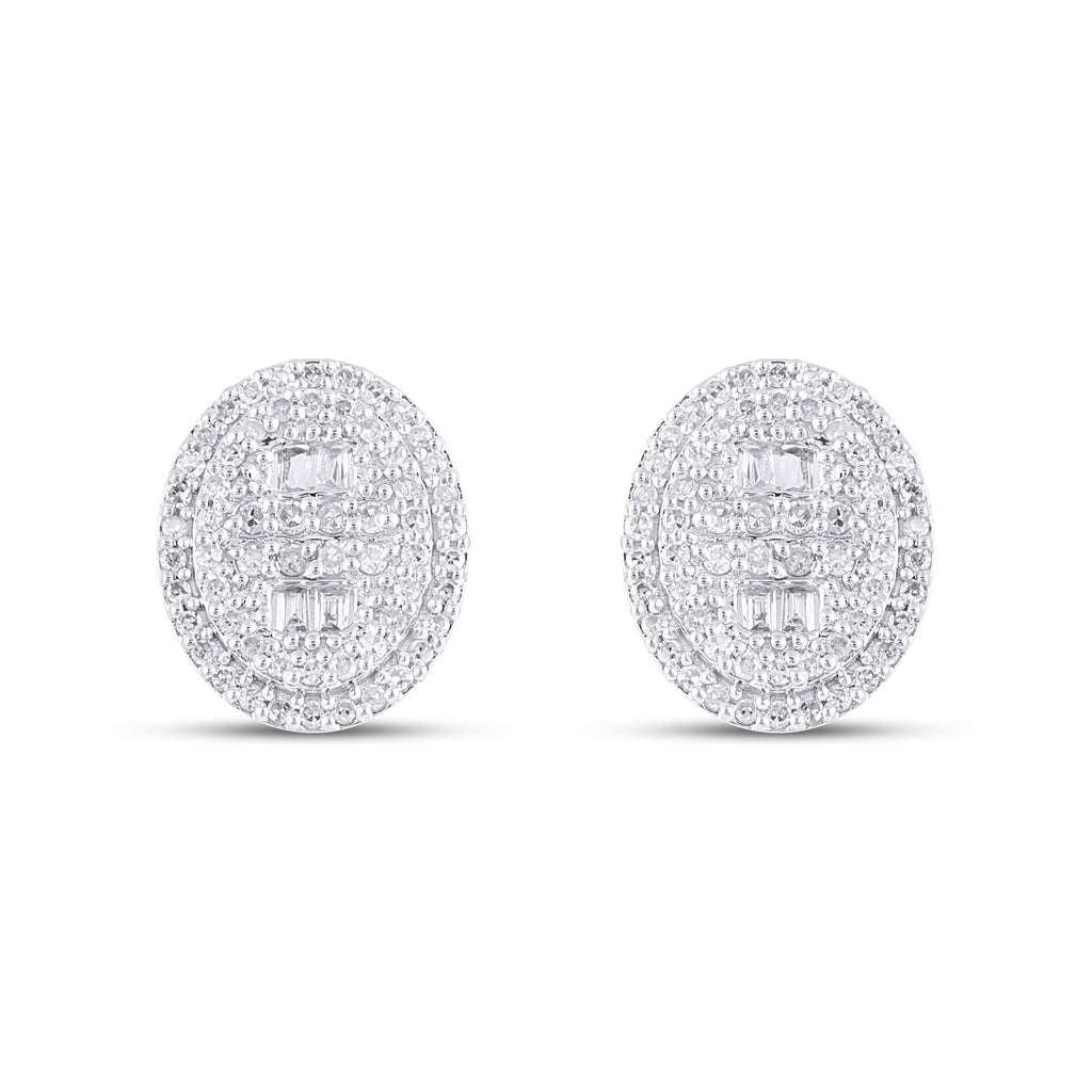 10KT 0.33CT D-EARRINGS