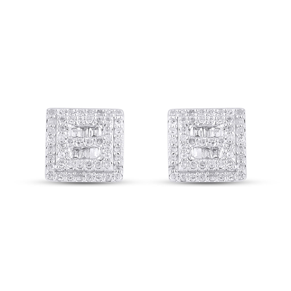 10KT 0.25CT D-EARRINGS