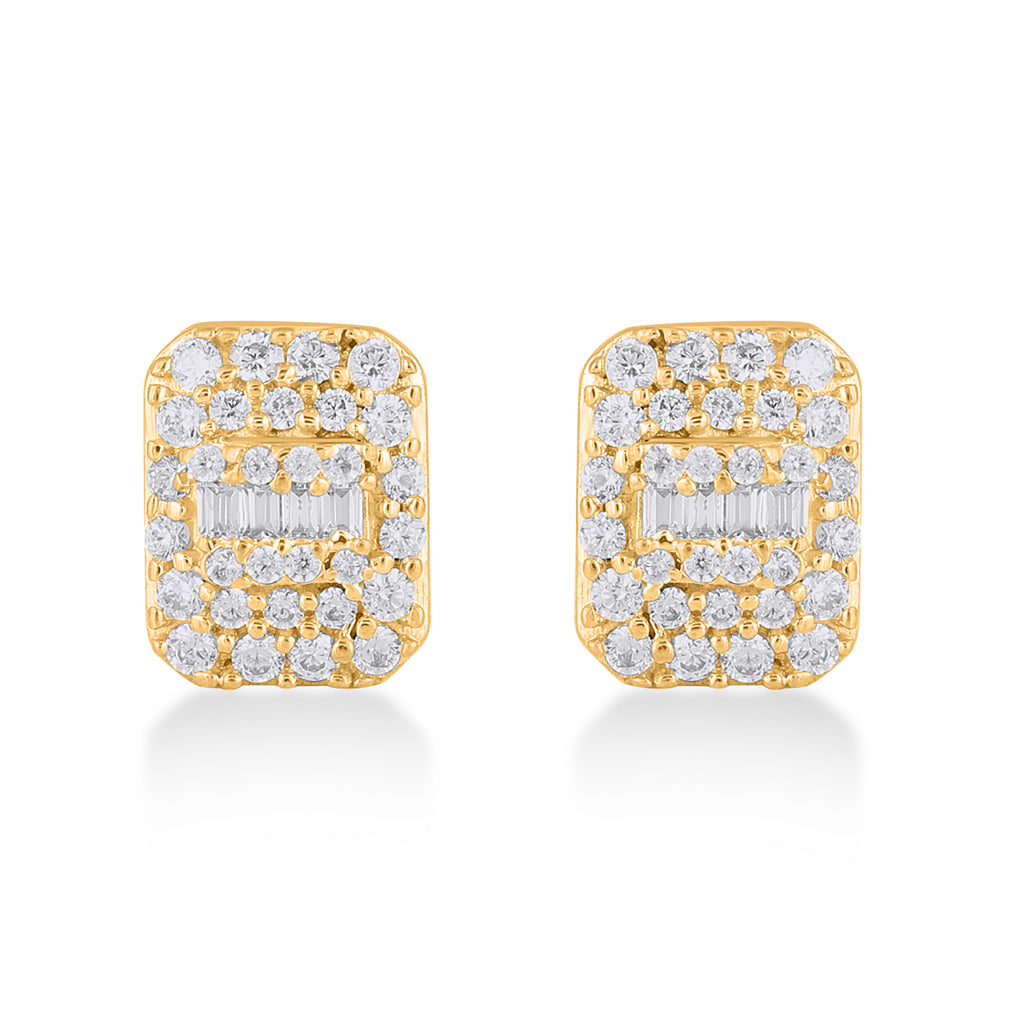 10KT 0.25CT D-EARRINGS