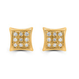 CLOSEOUT 10KT 0.04CT D-EARRINGS "KITE"