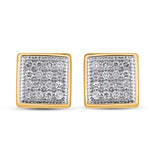CLOSEOUT 10KT 0.10CT D-EARRINGS