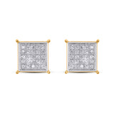 CLOSEOUT 10KT 0.15CT D-EARRINGS