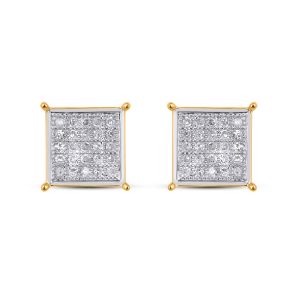 CLOSEOUT 10KT 0.15CT D-EARRINGS