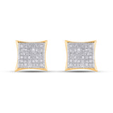 CLOSEOUT 10KT 0.22-0.23CT D-EARRINGS