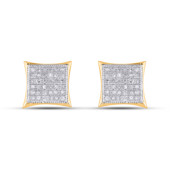 CLOSEOUT 10KT 0.22-0.23CT D-EARRINGS
