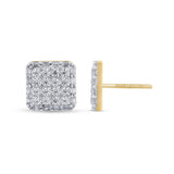 10K 0.72 CT D-EARRINGS