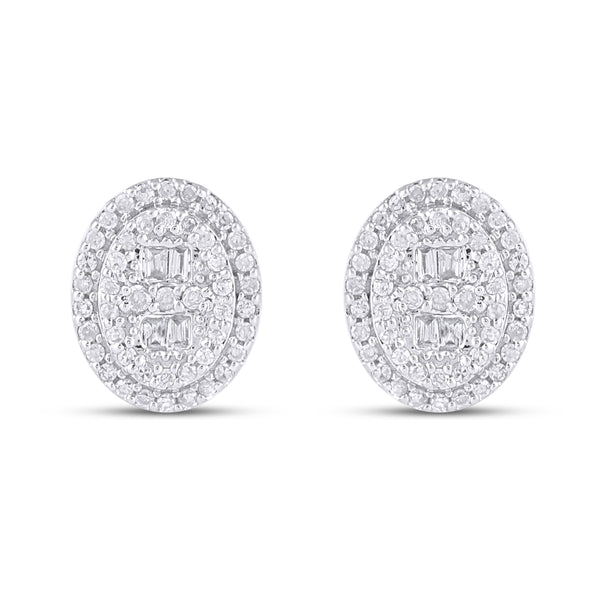 10KT 0.25CT D-EARRINGS