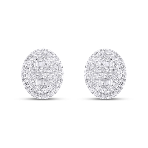 10KT 0.33CT D-EARRINGS