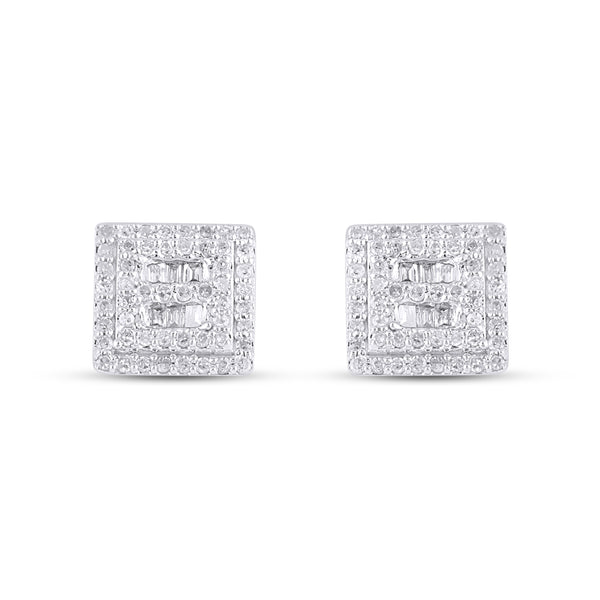 10KT 0.25CT D-EARRINGS