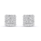 10KT 0.33CT D-EARRINGS