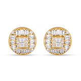 10KT 0.25CT D-EARRINGS