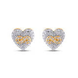 10KT 0.33CT D-EARRINGS