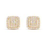 10KT 0.33CT D-EARRINGS