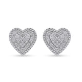 10KT 0.10CT D-EARRINGS