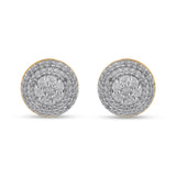 10KT 0.49CT D-EARRINGS
