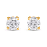 14KT 0.24-0.25CT LAB GROWN EARRINGS