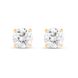 14KT 1.47-1.53CT LAB GROWN EARRINGS
