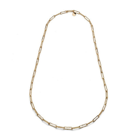 Womens Paper Clip Chains