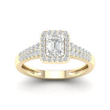 14K 0.50CT D-LADIES RINGS