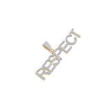 10K 0.38- 0.41CT D- "RESPECT" CHARM