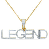 10K 0.33- 0.40CT D-" LEGEND "