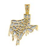 10K 0.89- 0.94CT D-ASSORTED CHARM "TEXAS"