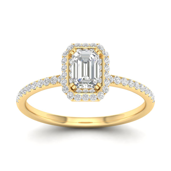 14K 0.62CT D-LADIES RINGS