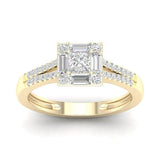 14K 0.66CT D-LADIES RINGS