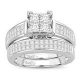 14K  2.00CT  DIAMOND  BRIDAL  RING