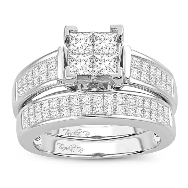 14K  2.00CT  DIAMOND  BRIDAL  RING