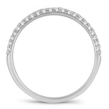 14K 0.33ct Diamond Band