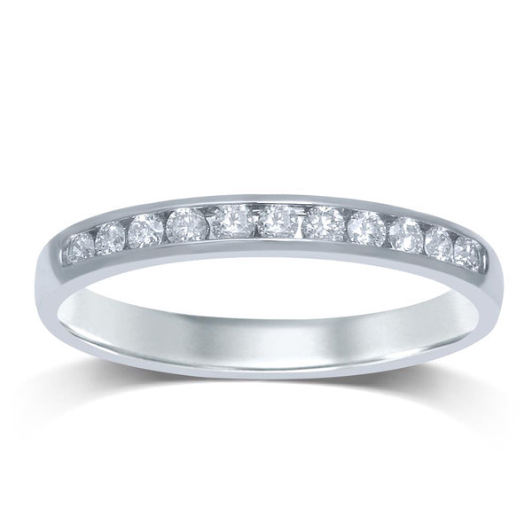 14K 0.27CT Diamond LADIES BAND