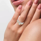 14K  0.50CT  Diamond  BRIDAL  RING