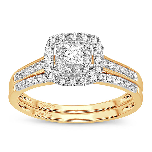 14K 0.50CT Diamond Bridal Ring