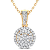 14K 0.25CT DIAMOND PENDANT