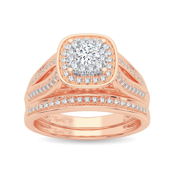 14K 0.40CT DIAMOND BRIDAL RING