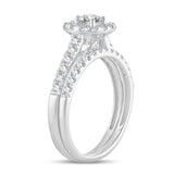 10K 1.00CT DIAMOND BRIDAL RING