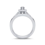 14K 0.54CT Diamond Bridal Ring