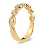 14K 0.17CT Diamond Band