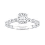 14K 0.50ct Diamond Bridal Ring