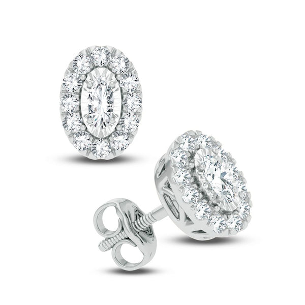 14K 0.40CT DIAMOND EARRING