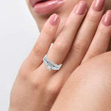 14K 0.90ct Diamond Bridal Ring