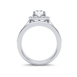 14K 0.75CT Diamond Bridal Ring