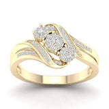 14K 0.25CT D-LADIES RINGS