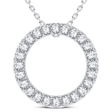 14K 0.50CT DIAMOND PENDANT