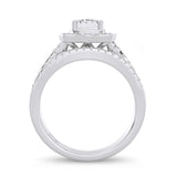 14K 0.62CT Diamond Bridal Ring