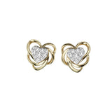 14K 0.33CT Diamond Earring