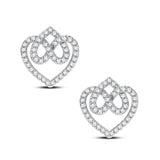 14K 0.40CT Diamond Earring