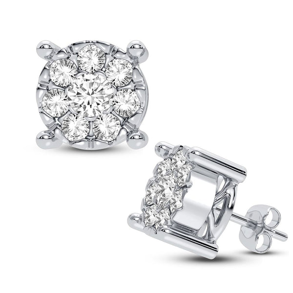 10K 0.75CT DIAMOND EARRING